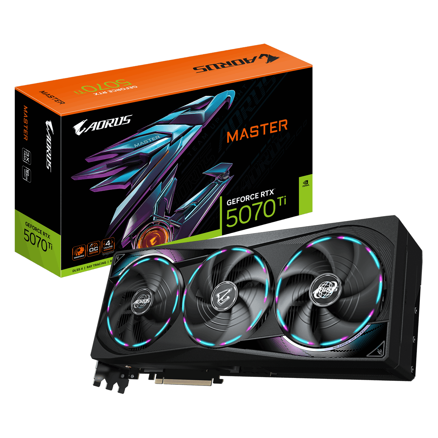 Gigabyte RTX 5070 Ti AORUS MASTER 16GB