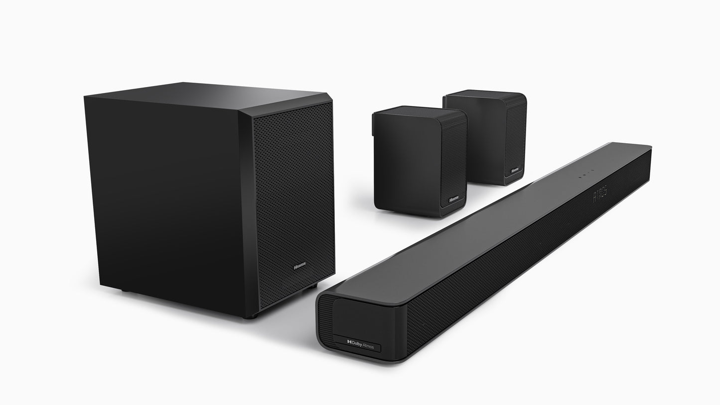 Hisense AX5100G 5.1ch 340W Dolby Atmos Soundbar