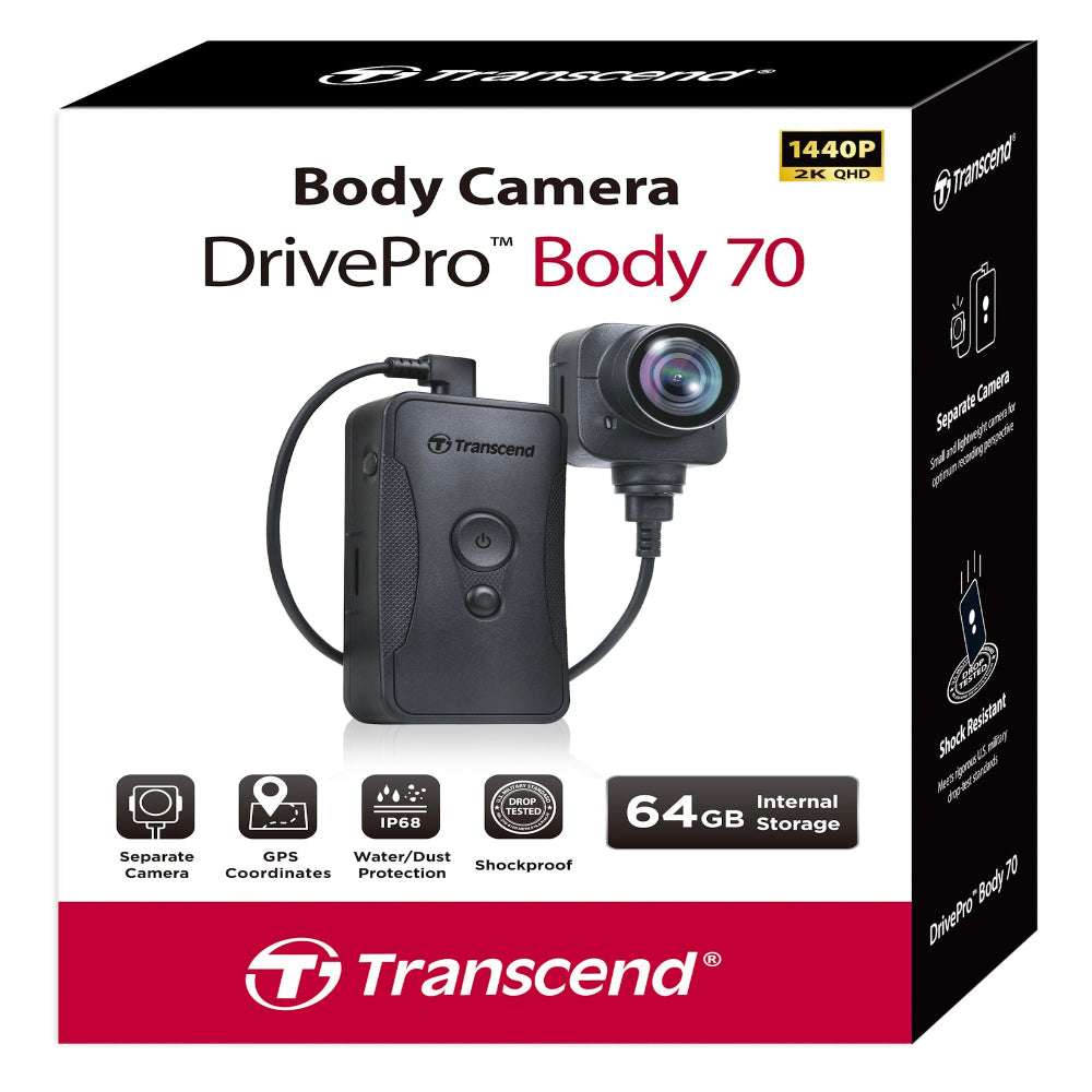 Transcend DrivePro Body 70 64GB