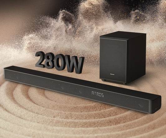 Hisense AX3100G 3.1ch 280W Dolby Atmos Soundbar