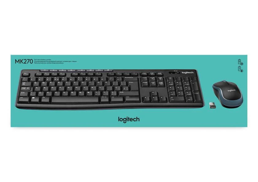 Logitech MK270 Wireless Keyboard & Mouse