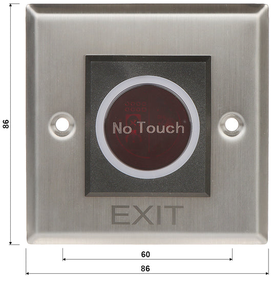 No Touch Exit Button